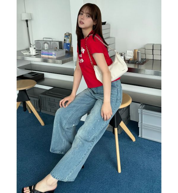 CALNAMUR「リボンクラブTシャツ」|Tシャツ・カットソー|