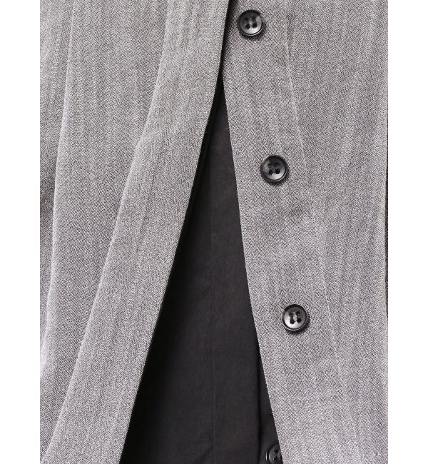 ELENDEEK「LAYERED SHIRT OP」|ワンピース|