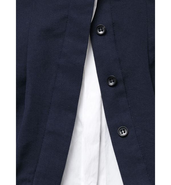 ELENDEEK「LAYERED SHIRT OP」|ワンピース|