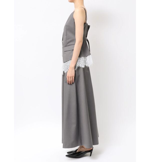 ELENDEEK「LACE LAYERED CAMI OP」|ワンピース|