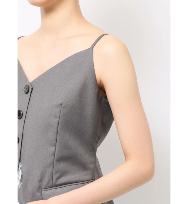 ELENDEEK「LACE LAYERED CAMI OP」|ワンピース|