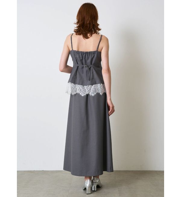ELENDEEK「LACE LAYERED CAMI OP」|ワンピース|