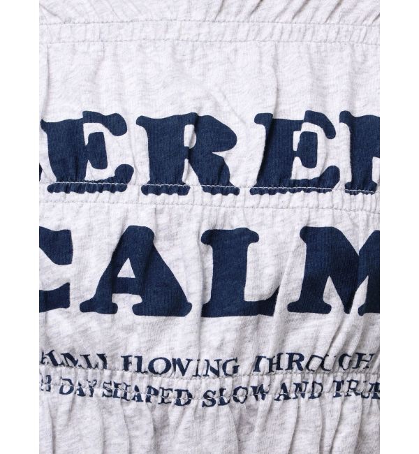 EMODA「ロゴギャザーTシャツ」|Tシャツ・カットソー|