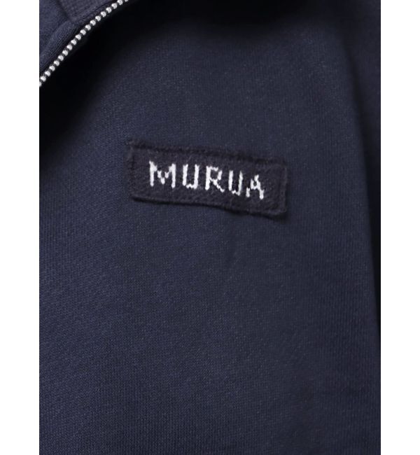 MURUA「シャツレイヤードハーフジップスウェット」|スウェット・ジャージ|