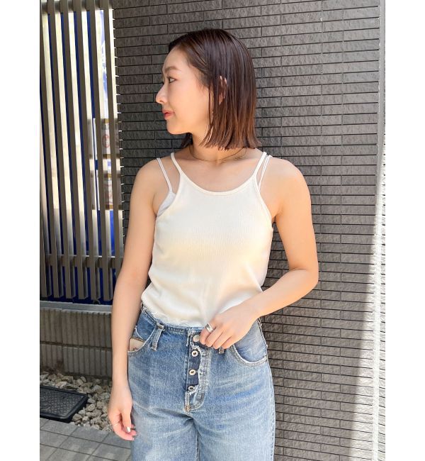 Ungrid「キャミデザインアンサンブル」|Tシャツ・カットソー|