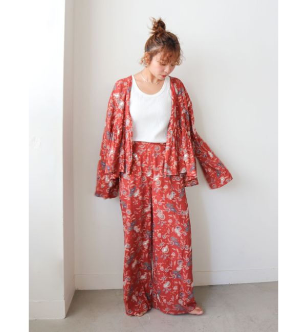 Ungrid「スパンコール刺繍ラフパンツ」|その他|