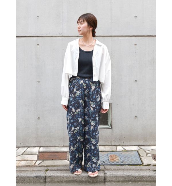 Ungrid「スパンコール刺繍ラフパンツ」|その他|