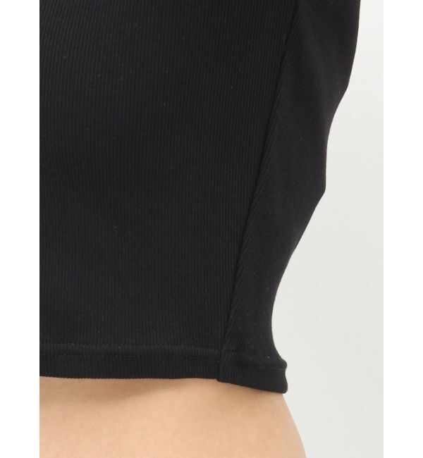 EVRIS「ネックレスフレンチスリーブショートトップス」|Tシャツ・カットソー|