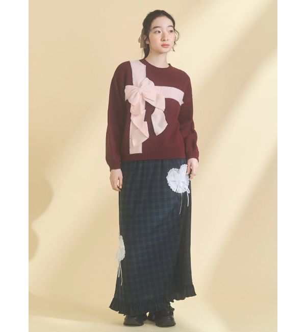 merry jenny「message heart skirt」|スカート|