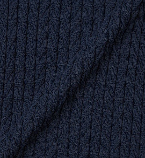 MACKINTOSH PHILOSOPHY「【WEB&一部店舗限定】バッキンガムベア ケーブルニットポロ」|ニット・セーター|