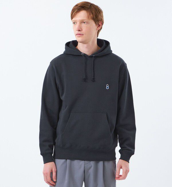 MACKINTOSH PHILOSOPHY「【予約販売】【WEB&一部店舗限定】BUCKINGHAM BEAR フーデッドパーカ 10オンス裏パイル」|Tシャツ・カットソー|ネイビー