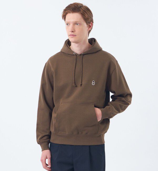 MACKINTOSH PHILOSOPHY「【予約販売】【WEB&一部店舗限定】BUCKINGHAM BEAR フーデッドパーカ 10オンス裏パイル」|Tシャツ・カットソー|ダークブラウン4