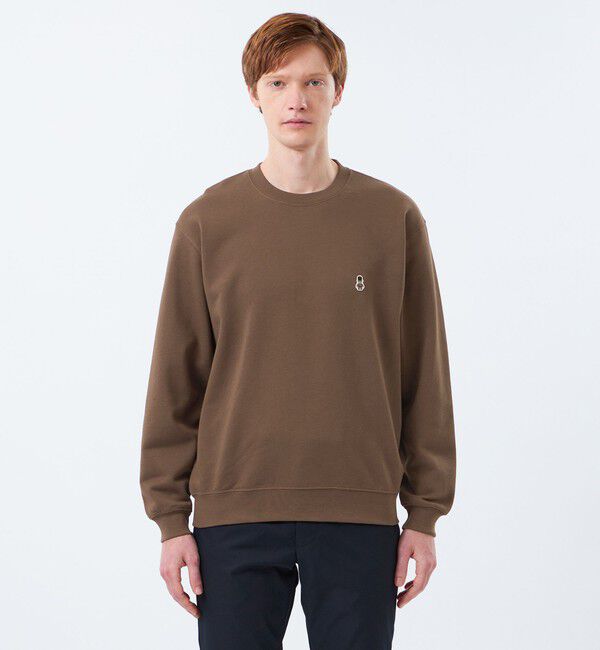 MACKINTOSH PHILOSOPHY「【予約販売】【WEB&一部店舗限定】BUCKINGHAM BEAR 10オンス裏パイル ワンポイントクルーネックスウェット」|Tシャツ・カットソー|