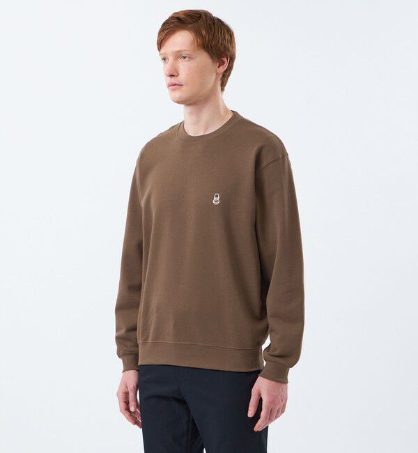 MACKINTOSH PHILOSOPHY「【予約販売】【WEB&一部店舗限定】BUCKINGHAM BEAR 10オンス裏パイル ワンポイントクルーネックスウェット」|Tシャツ・カットソー|