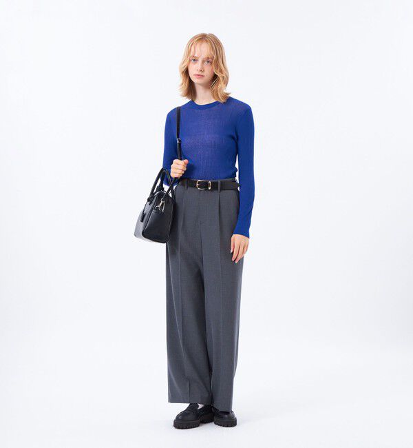 MACKINTOSH PHILOSOPHY「【予約販売】ハイゲージシアークルーネック」|ニット・セーター|