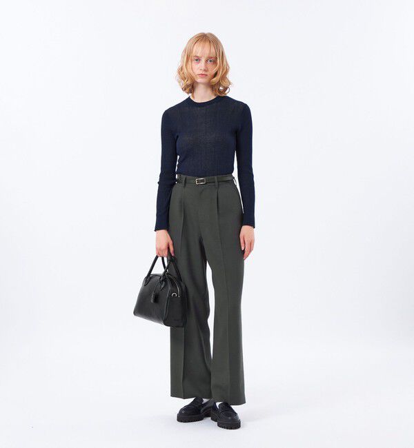 MACKINTOSH PHILOSOPHY「【予約販売】ハイゲージシアークルーネック」|ニット・セーター|