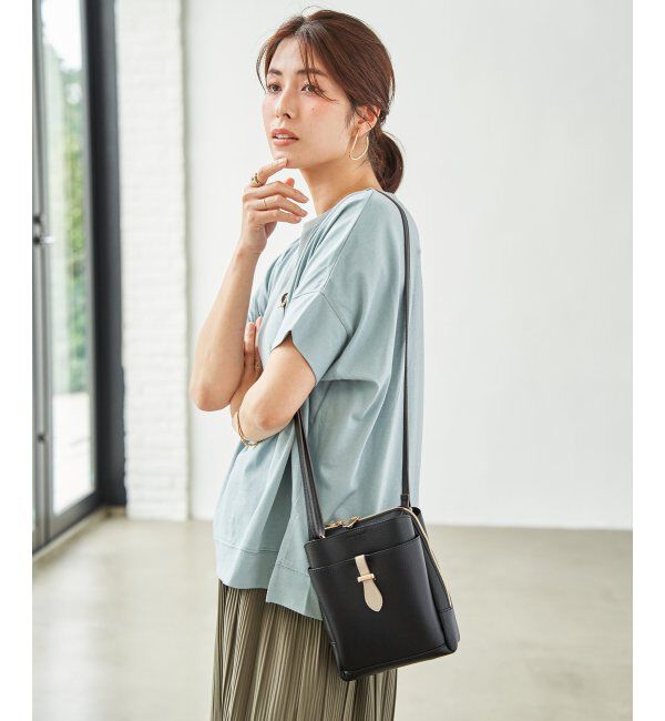ikka「三層ミニショルダーバッグ」|その他|