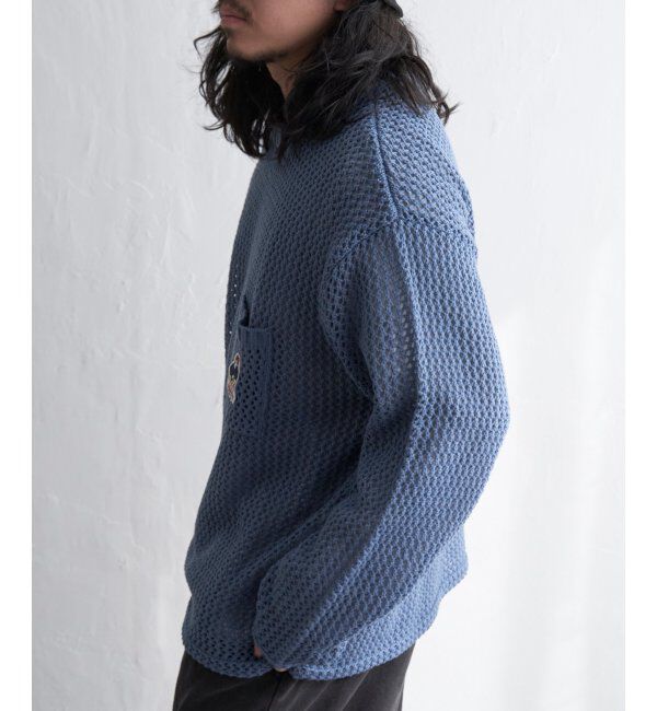 VENCE share style「Red Cap Girl レッドキャップガール ワッペンクルーネックニット」|その他|
