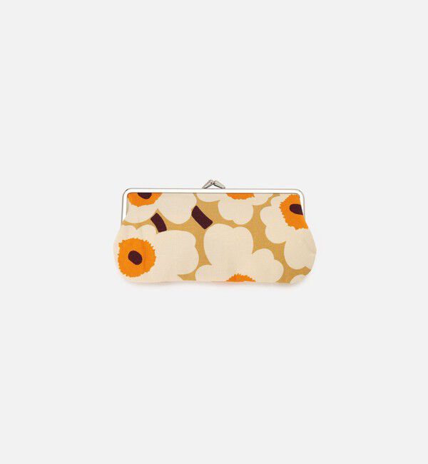 Marimekko「Mini Unikko Silmalasikukkaro がま口ポーチ」|ポーチ|