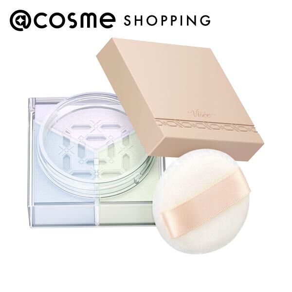 Visee「ヴィセ トリニタス グロウ パウダー 01 クリアヴェール 無香料 (5.5g)」|フェイスパウダー|その他