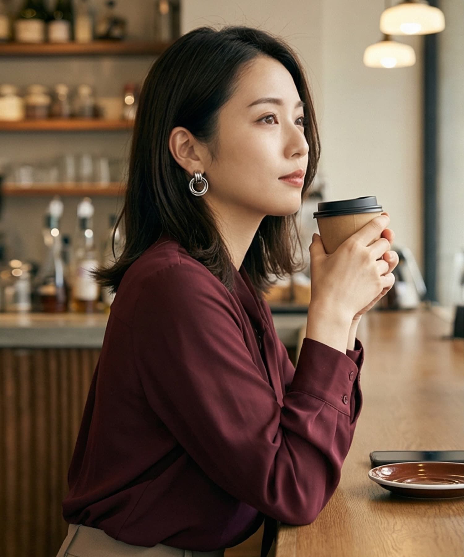 STYLE DELI「【DELI by】重なりリングピアス」|ピアス|