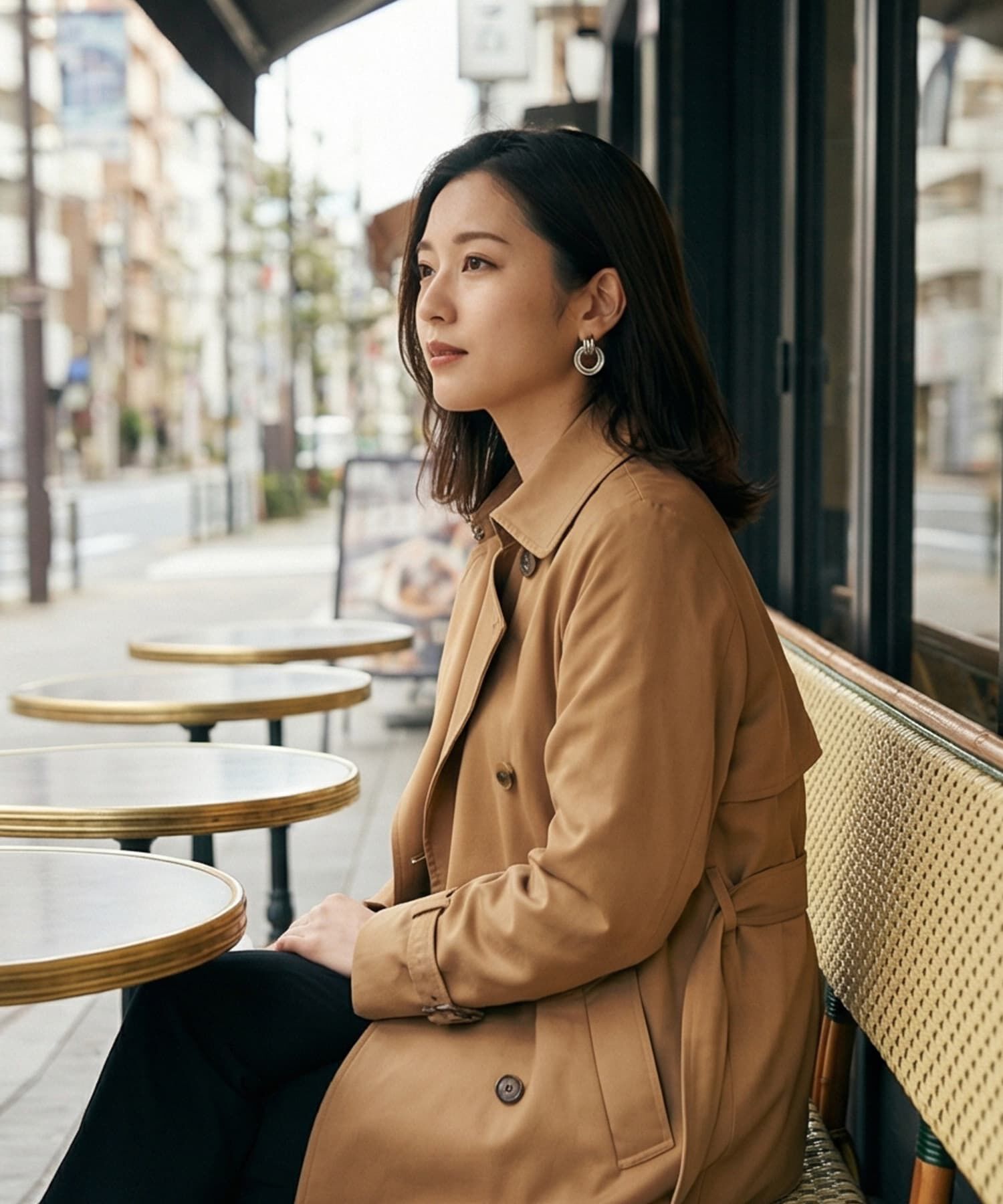 STYLE DELI「【DELI by】重なりリングピアス」|ピアス|