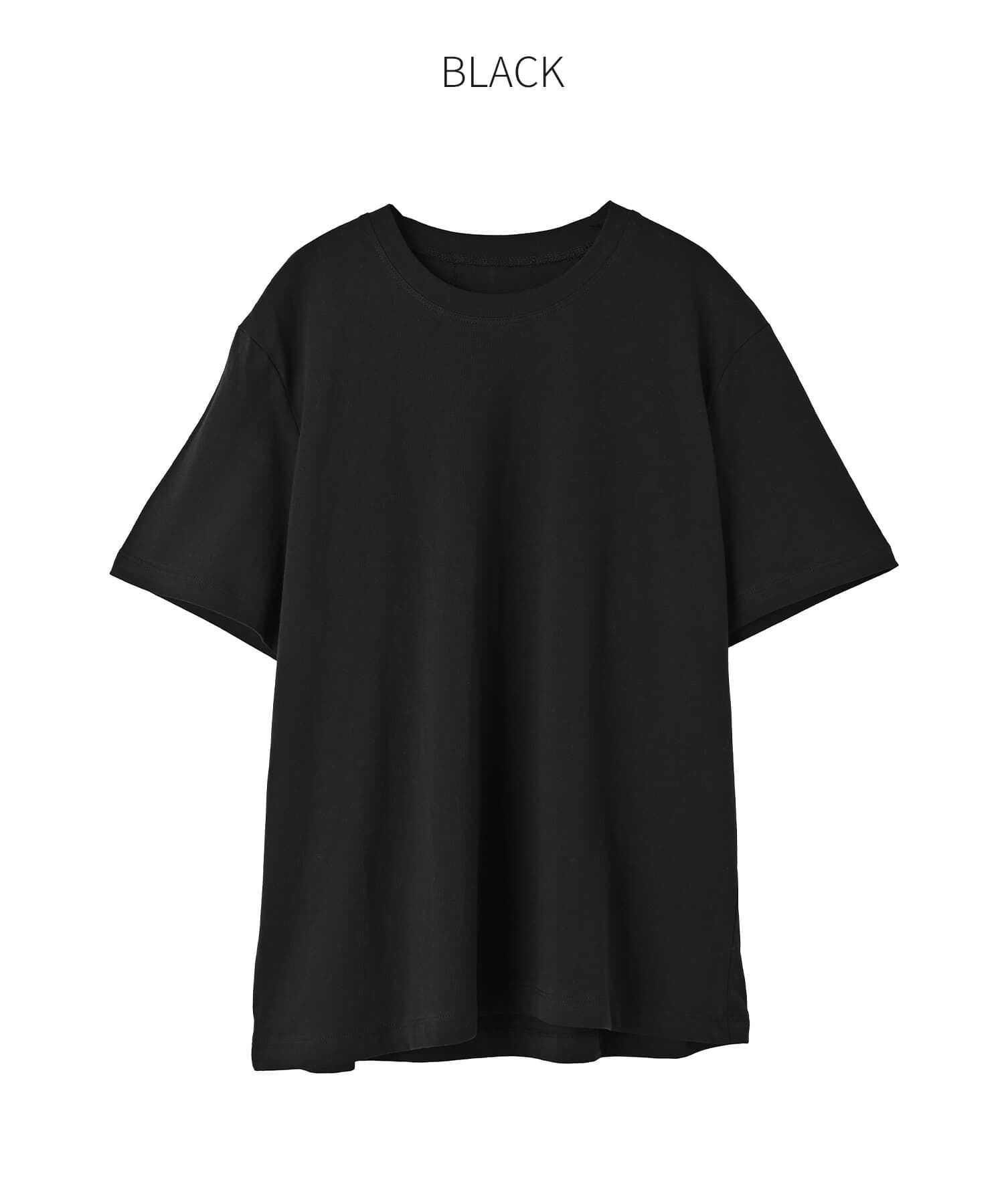 STYLE DELI「薄手スムースクルーネックTシャツ」|Tシャツ・カットソー|