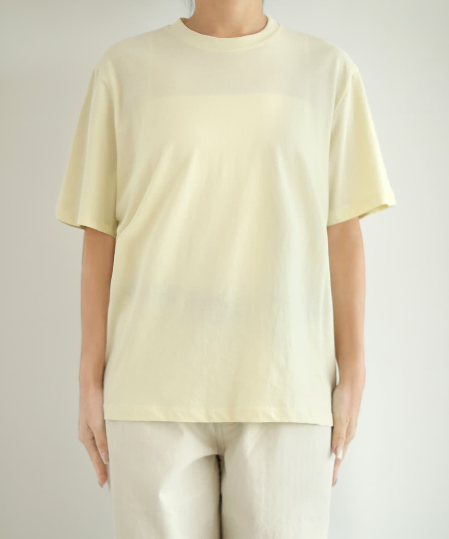 STYLE DELI「薄手スムースクルーネックTシャツ」|Tシャツ・カットソー|