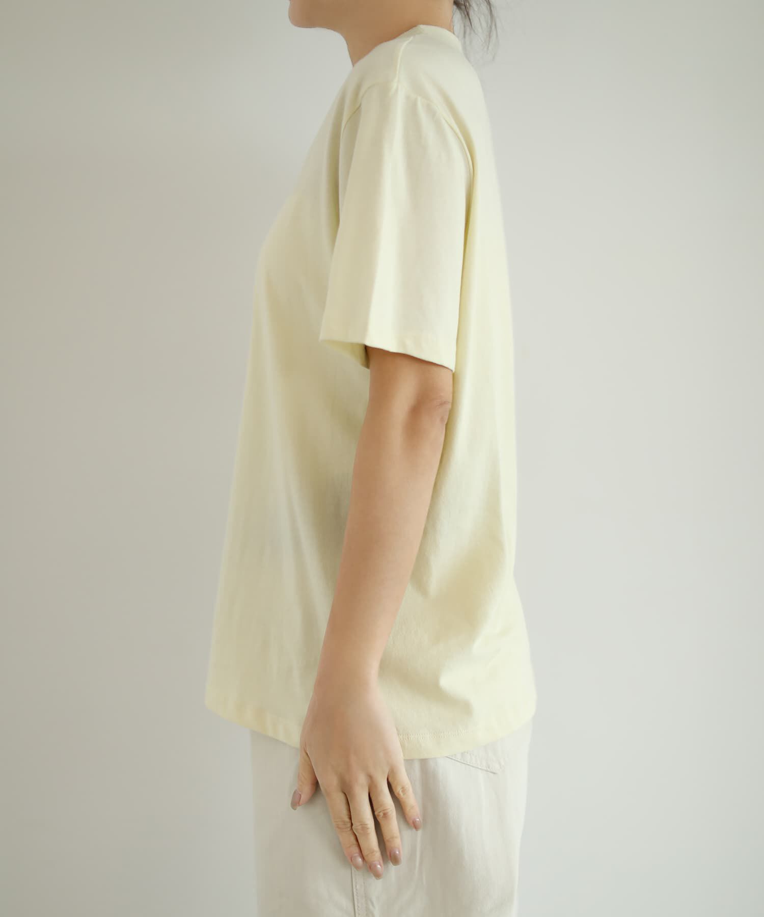 STYLE DELI「薄手スムースクルーネックTシャツ」|Tシャツ・カットソー|