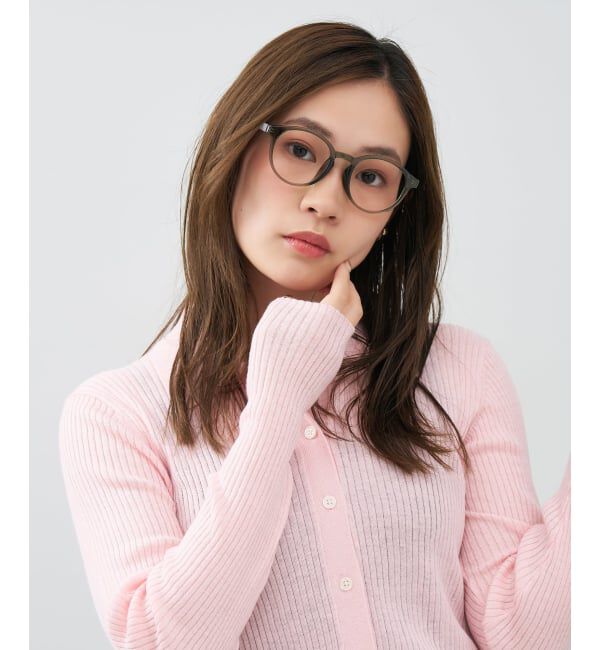  「FASHION ボストン型 メガネ | 軽量 太縁 黒縁フレーム おしゃれ 読書 ビジネスFASHION レンズ交換券付」|メガネ|