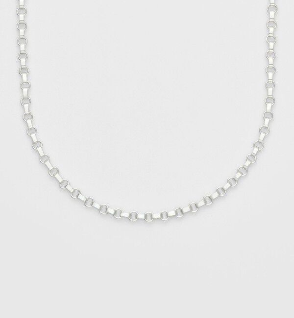 agete「シルバーネックレスチェーン(45cm)」|ネックレス|
