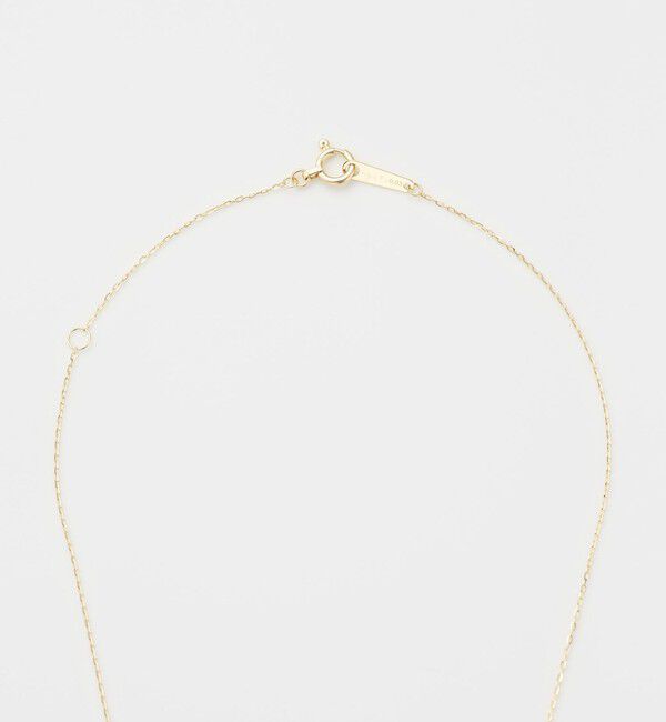 agete「《WEB限定》K10ダイヤモンドネックレス（0.03ct）」|ネックレス|