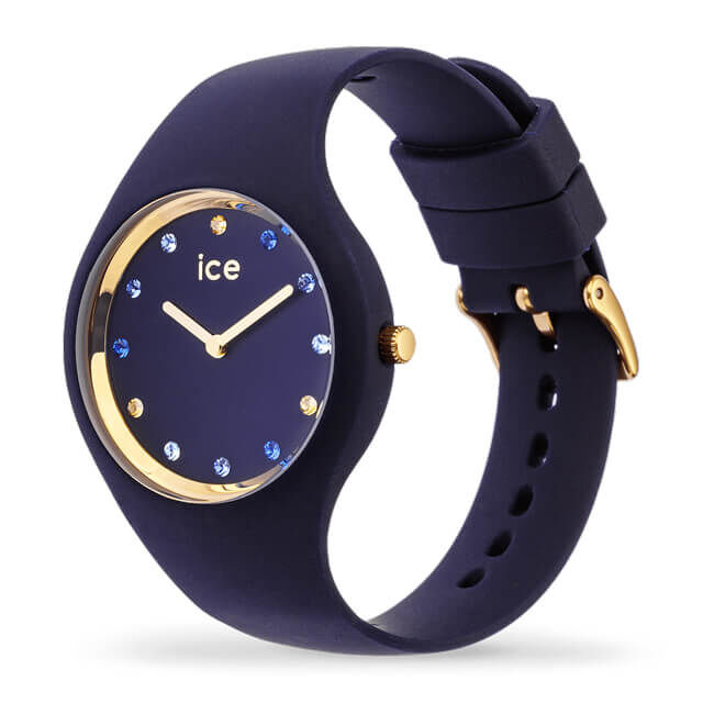 ICE-WATCH「〈ICE-WATCH(ｱｲｽｳｫｯﾁ)〉ICE cosmos ﾌﾞﾙｰｼｪｰﾄﾞ ｽﾓｰﾙ」|腕時計|