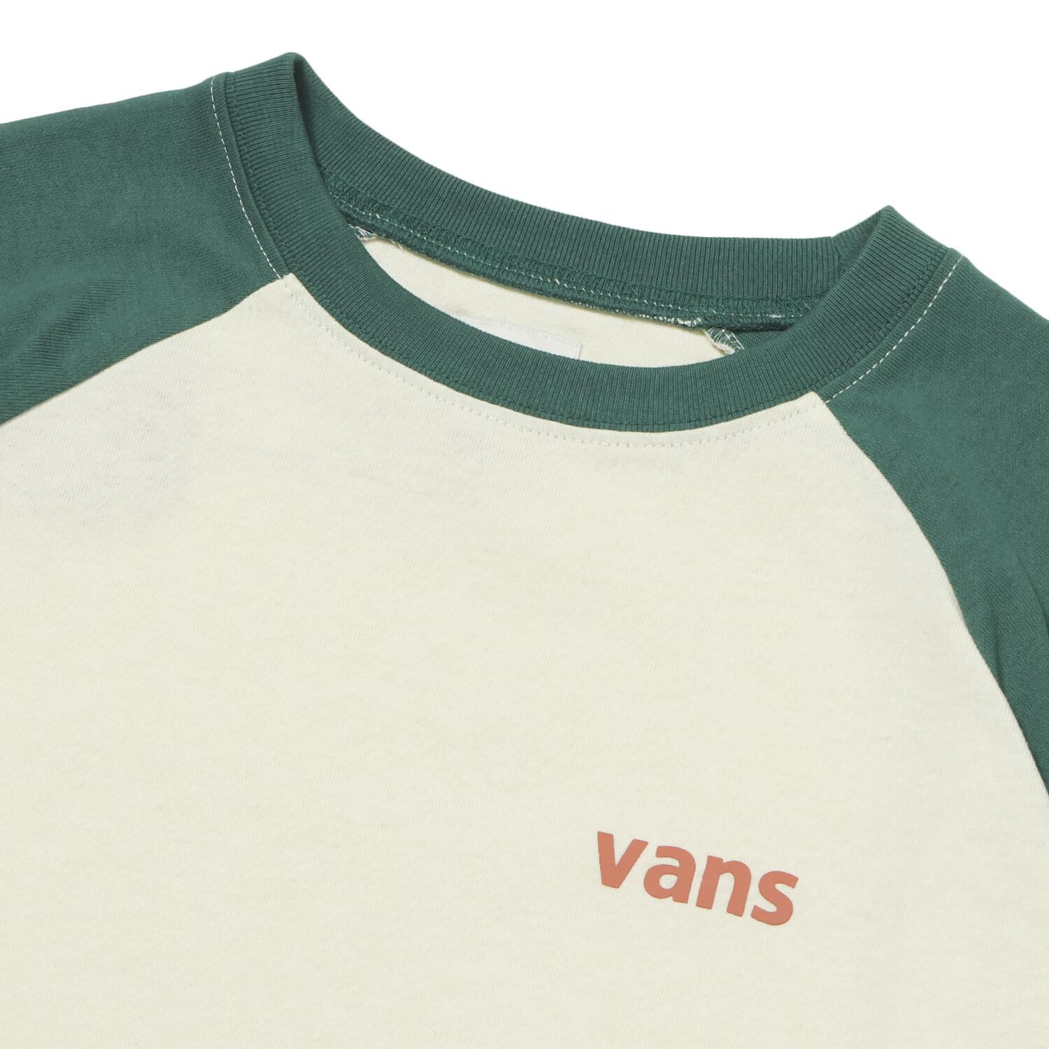 VANS「【VANSｱﾊﾟﾚﾙ(WJ)】W raglan sleeves cropped TEE」|Tシャツ・カットソー|