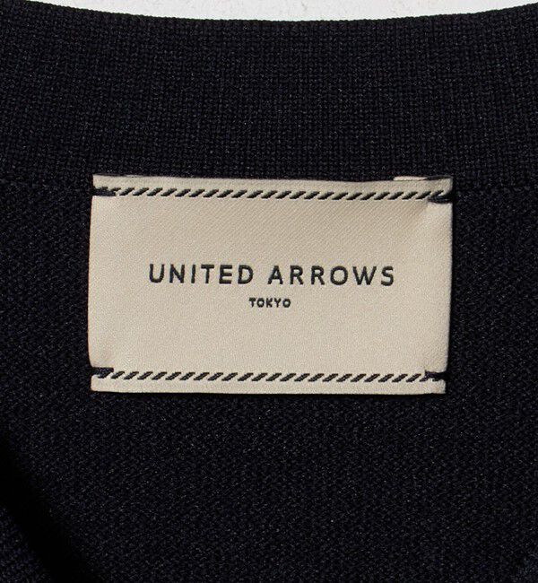 UNITED ARROWS「ミニマル フリル ショートスリーブ ニット」|ニット・セーター|