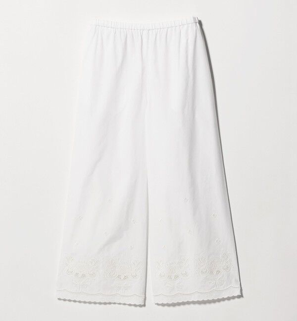 UNITED ARROWS「カットワーク パンツ」|チノ|