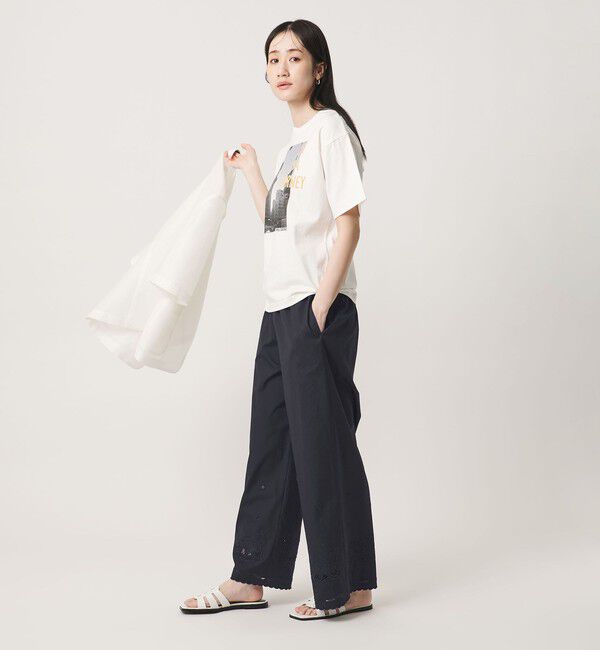 UNITED ARROWS「カットワーク パンツ」|チノ|