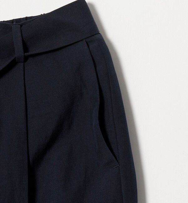 UNITED ARROWS「ハケメ ライク テーパードパンツ ‐ウォッシャブル‐」|スラックス|