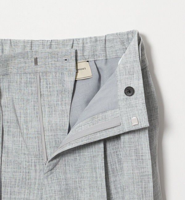 UNITED ARROWS「ハケメ ライク テーパードパンツ ‐ウォッシャブル‐」|スラックス|