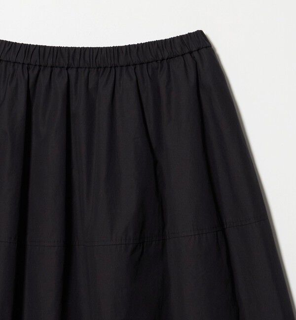 UNITED ARROWS「シルキー ギャザー フレア スカート ‐ウォッシャブル‐」|フレア|
