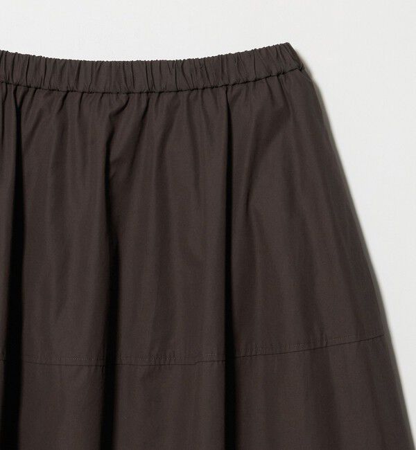 UNITED ARROWS「シルキー ギャザー フレア スカート ‐ウォッシャブル‐」|フレア|