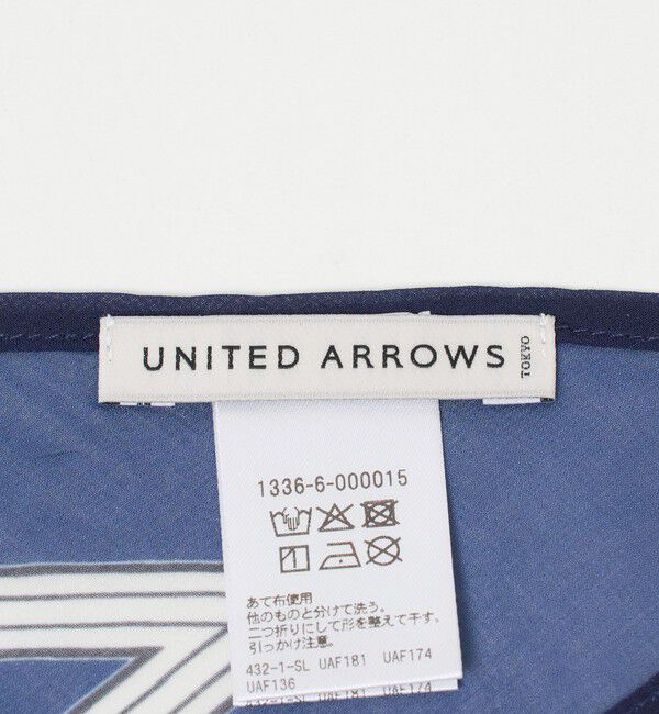 UNITED ARROWS「プリント スカーフ」|マフラー|