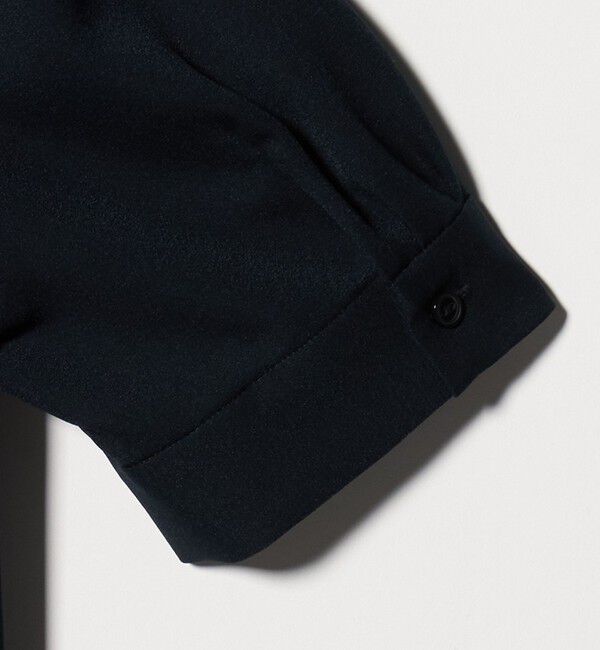 UNITED ARROWS green label relaxing「Vネック ショートスリーブ ブラウス マシンウォッシャブル 」|シャツ・ブラウス|