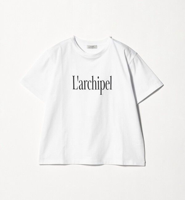 UNITED ARROWS green label relaxing「ロゴ ショートスリーブ Tシャツ」|Tシャツ・カットソー|