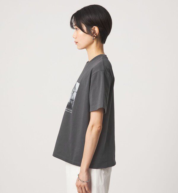 UNITED ARROWS green label relaxing「ロゴ ショートスリーブ Tシャツ」|Tシャツ・カットソー|