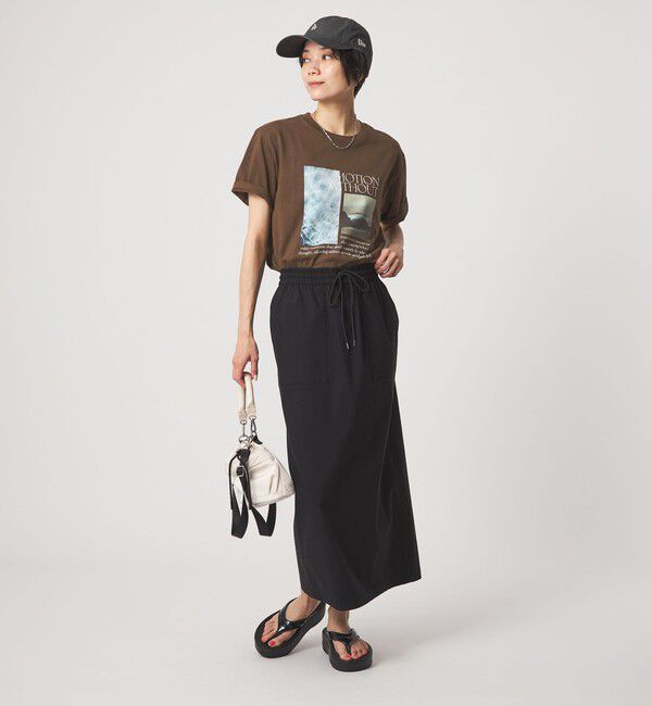 UNITED ARROWS green label relaxing「ロゴ ショートスリーブ Tシャツ」|Tシャツ・カットソー|