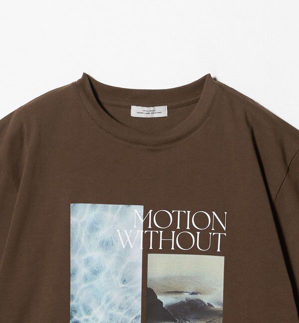 UNITED ARROWS green label relaxing「ロゴ ショートスリーブ Tシャツ」|Tシャツ・カットソー|