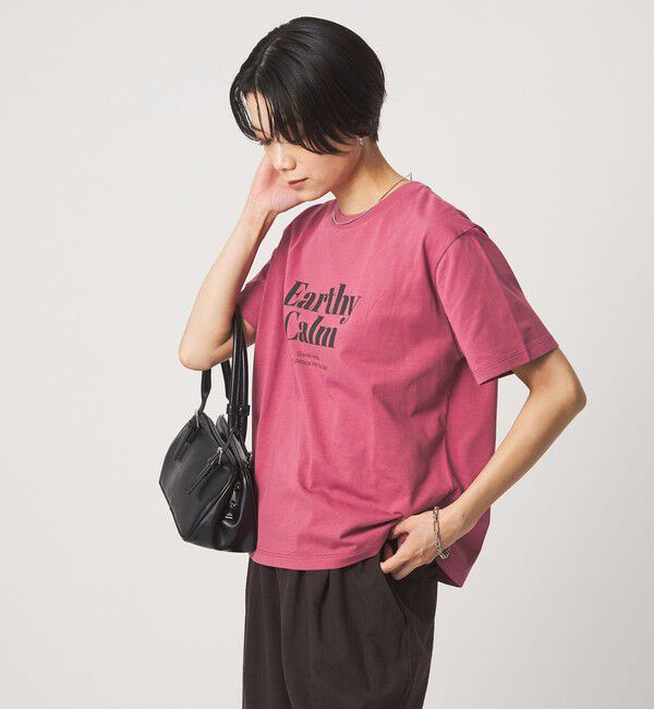 UNITED ARROWS green label relaxing「ロゴ ショートスリーブ Tシャツ」|Tシャツ・カットソー|