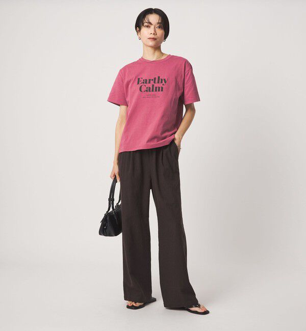 UNITED ARROWS green label relaxing「ロゴ ショートスリーブ Tシャツ」|Tシャツ・カットソー|
