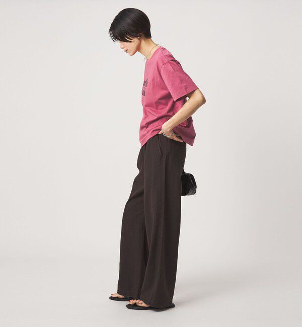 UNITED ARROWS green label relaxing「ロゴ ショートスリーブ Tシャツ」|Tシャツ・カットソー|